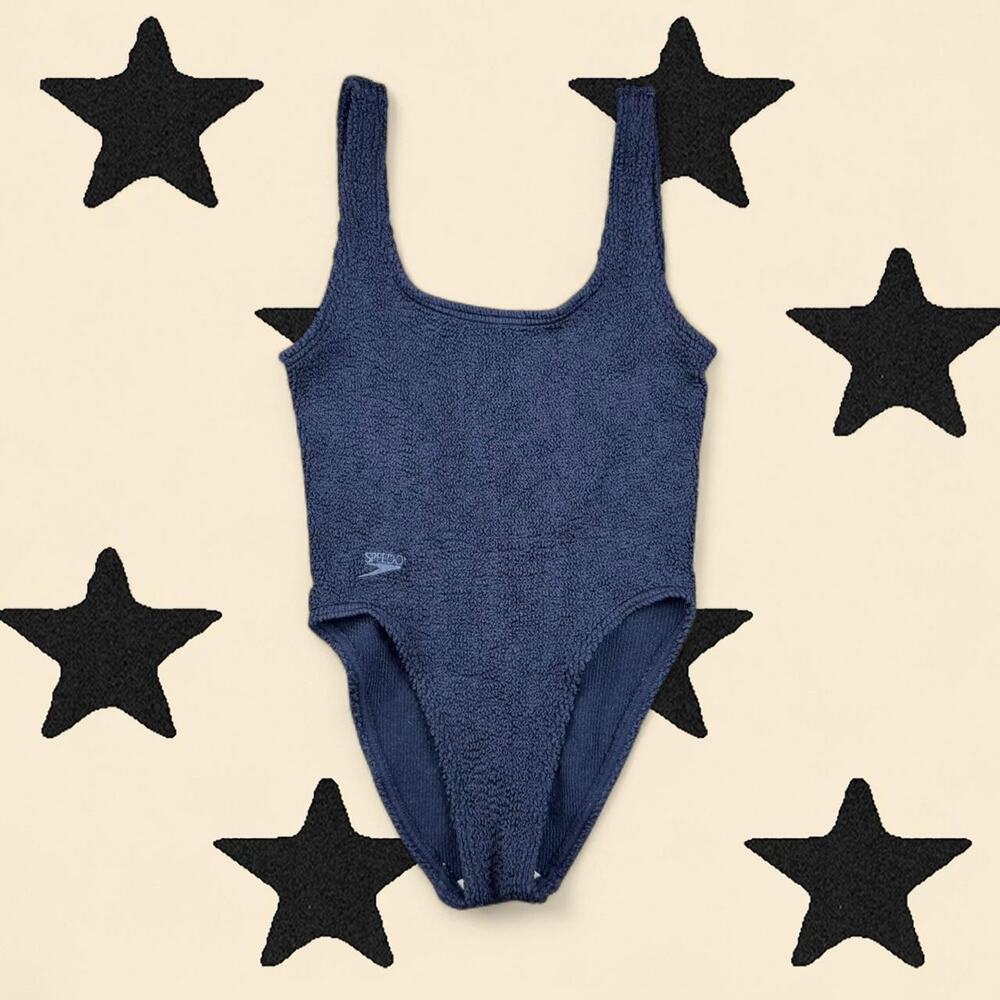★ Vintage Speedo Textured One Piece Swimsuit★